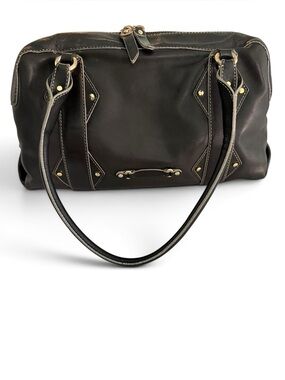Cole Haan Black Leather Satchel